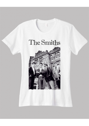ONLY XL  - WOMEN's Manchester Photo White T-Shirt  ONLY XL  - WOMEN's Manchester Photo White T-Shirt