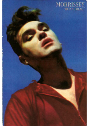 Morrissey 'Bona Drag'  Postcard