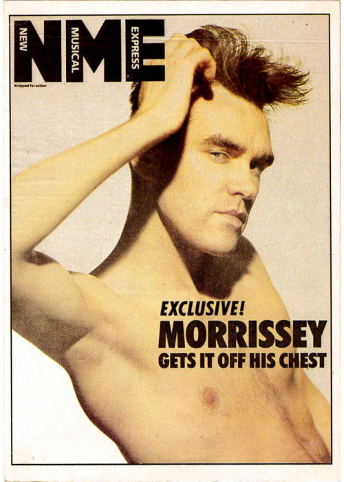 Morrissey T-Shirt OFF - New Muscial Express Postcard