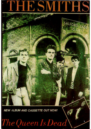 The Smiths The Queen is Dead Postcard The Smiths The Queen is Dead Postcard