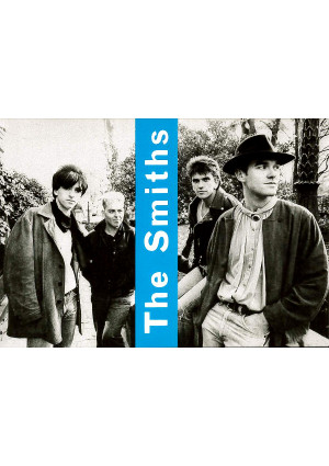 The Smiths Band Paris -  Postcard The Smiths Band Paris -  Postcard