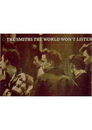 The Smiths The World Wont Listen Postcard  The Smiths The World Wont Listen Postcard