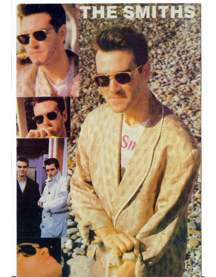 Morrissey and Marr : The Smiths Postcard 