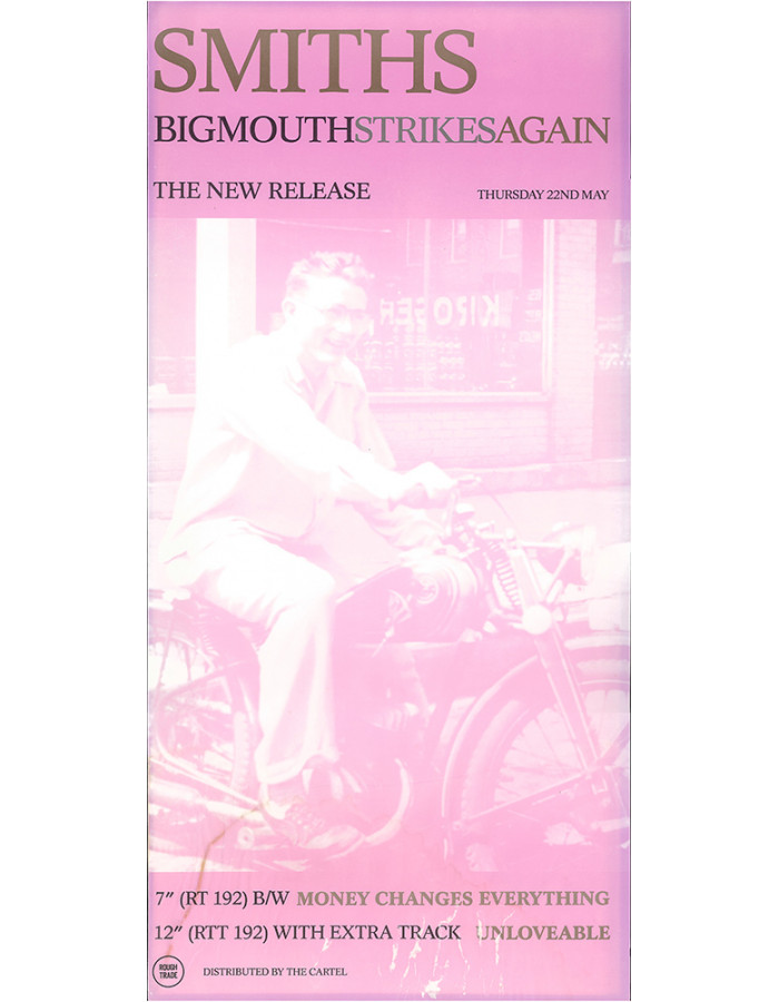 Bigmouth Strikes Again Original Promo Poster