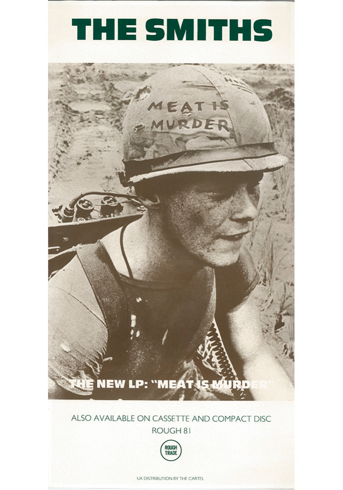 THE SMITHS MORRISEY MEAT IS MURDER GIANT ART PRINT PANEL POSTER NOR0093 