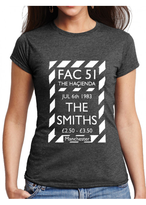 ONLY 2XL Avail. -Haçienda Promo Poster The Smiths T-Shirt:  Women