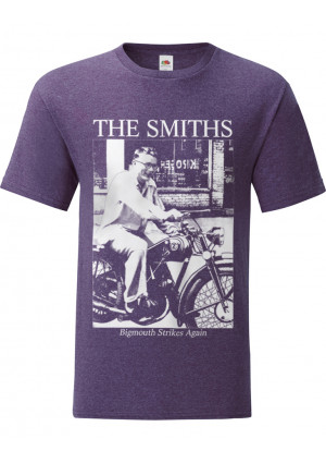 Bigmouth Strikes Again - Dark and Purple Heather T-Shirt Bigmouth Strikes Again - Dark and Purple Heather T-Shirt