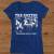 ONLY XL - The World Wont Listen Women's True Blue T-Shirt