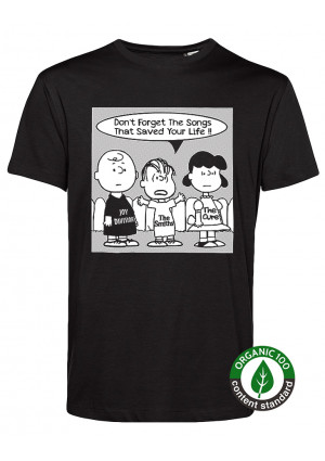 Don't Forget the Songs That Saved Your Life T-Shirt: Joy Division, The Smiths and The Cure Don't Forget the Songs That Saved Your Life T-Shirt: Joy Division, The Smiths and The Cure