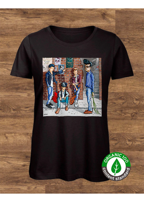 WOMEN's The Smiths Band Painting T-Shirt