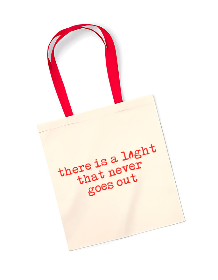 There is a Light That Never Goes Out - Red/White