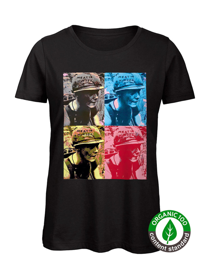 WOMEN's Meat is Murder Warhol T-Shirt