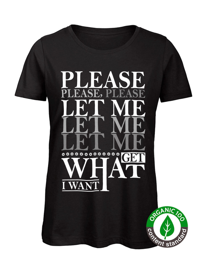 WOMEN's Please Please Please Let Me Get What I Want T-Shirt