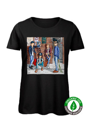 WOMEN's The Smiths Band Painting T-Shirt WOMEN's The Smiths Band Painting T-Shirt
