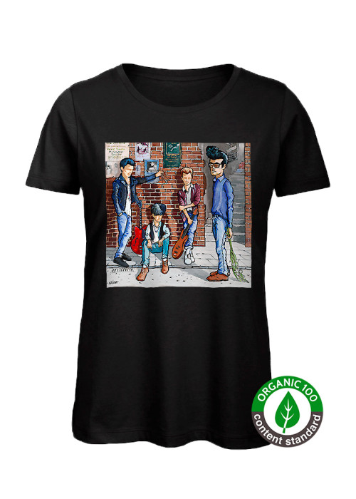 WOMEN's The Smiths Band Painting T-Shirt