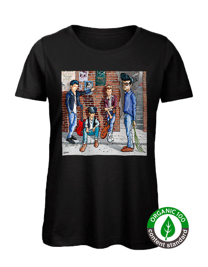 WOMEN's The Smiths Band Painting T-Shirt