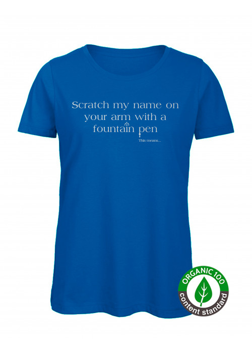 WOMEN's Scratch my name T-Shirt