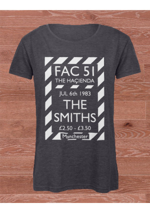 ONLY S & XL Avail. - WOMEN's Haçienda The Smiths Class T-Shirt ONLY S & XL Avail. - WOMEN's Haçienda The Smiths Class T-Shirt