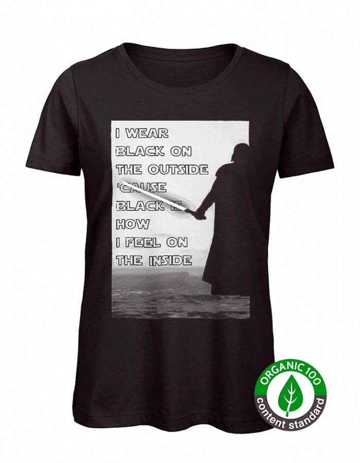 XS ,S & M Size Avail: WOMEN's Darth Vader Unloveable T-shirt  